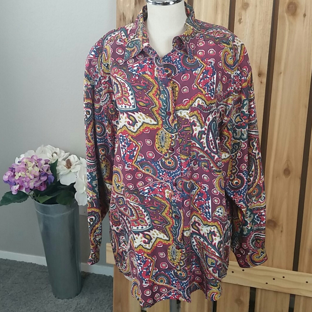 Vintage Cristina Silk Blouse